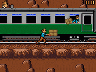 Tintin au Tibet screenshot 3 for Sega Game Gear
